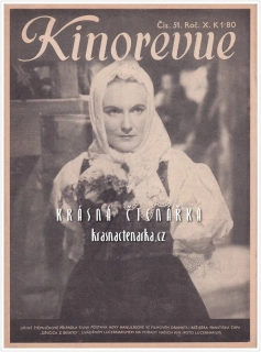 KINOREVUE 1944/51 (Film Děvčica z Beskyd a Jiřina Štěpničková)