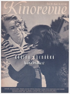 KINOREVUE 1944/31 (Film Vrať se ke mně zpět a Nataša Gollová)
