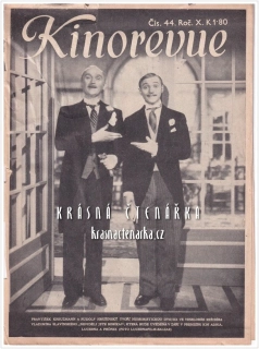 KINOREVUE 1944/44 (Film Neviděli jste Bobíka ? a Rudolf Hrušínský, František Kreuzmann)