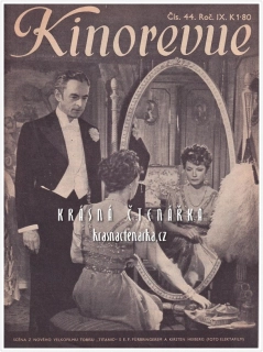 KINOREVUE 1943/44 (film Titanic a Koirsten Heiberg, E.F. Fürbringer)
