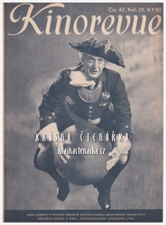 KINOREVUE 1943/42 (Film Münchhausen a Hans Albers)