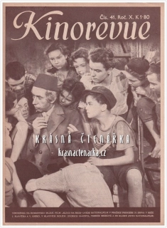 KINOREVUE 1944/41 (Film Kluci na řece a Jindřich Plachta)