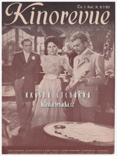 KINOREVUE 1943/01 (Film Tanečnice a Marie Glázrová, Eduard Kohout)