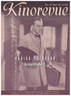 KINOREVUE 1943/47 (Film Čtrnáctý u stolu a Karel Höger)