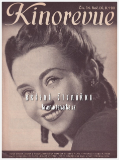 KINOREVUE 1943/34 (Film Druhý výstřel a Hana Vítová)