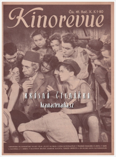 KINOREVUE 1944/41 (Film Kluci na řece a Jindřich Plachta)