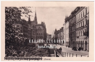 LIBEREC, Divadlo F. X. Šaldy a radnice