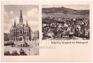 LIBEREC, Celkový pohled a radnice