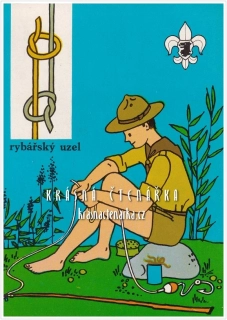 JUNÁCKÝ MOTIV, Rybářský uzel (il. Havlíčková Eva)