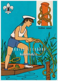 JUNÁCKÝ MOTIV, Lodní uzel (il. Havlíčková Eva)