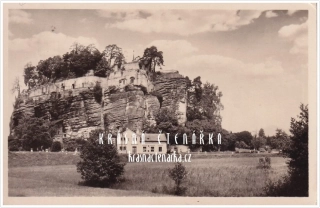 Skalní hrad SLOUP V ČECHÁCH
