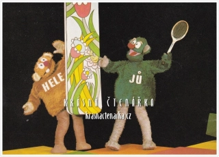 JŮ A HELE, Kdo má rád tenis, má rád i tenisáky (il. Stanislav Holý)