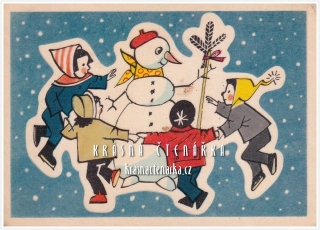Novoroční DĚTSKÝ MOTIV (il. Landrová Divica)