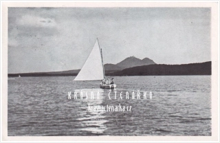 MÁCHOVO JEZERO s plachetnicemi