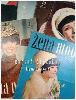 ŽENA a MÓDA ročník 1967 (chybí č. 3)