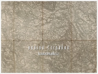 Spezialkarte der österreichisch-ungarischen Monarchie – TURNOVSKO (Lechner, cca 1900)