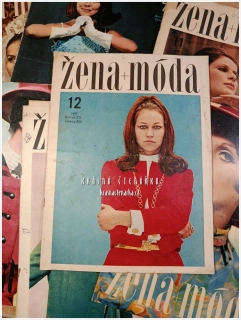 ŽENA a MÓDA ročník 1968 (chybí č. 3)