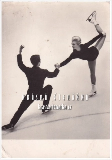 Krasobruslaři MASRIKA KLIUSOVÁ a HANS JÜRGEN BÄUMLER