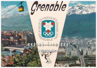 Zimní olympijské hry GRENOBLE 1968