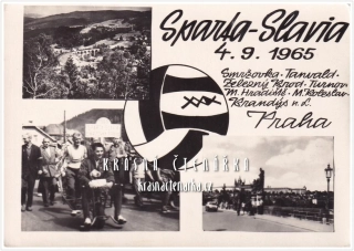 Fotbal SPARTA-SLAVIA 4. 9. 1965
