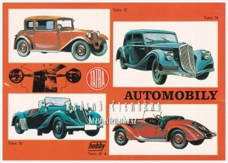 Hobby pohlednice: AUTOMOBILY TATRA