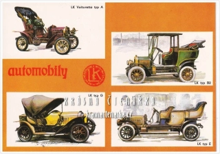 Hobby pohlednice: AUTOMOBILY LAURIN & KLEMENT