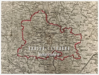 OKRESNÍ HEJTMANSTVÍ VLTAVOTÝNSKÉ,  Vilímkovy podrobné mapy okresních hejtmanství (Jos. R. Vilímek / Jan Srp)