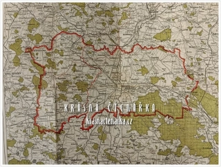 Vilímkovy podrobné mapy politických okresů: POLITICKÝ OKRES HRADEC KRÁLOVÉ