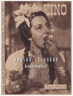 Časopis KINO 1948/02 (Film Předtucha a Nataša Tánská)