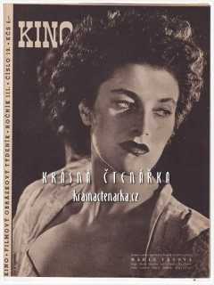 Časopis KINO 1948/19 (Film Kariéra a Marie Vášová)