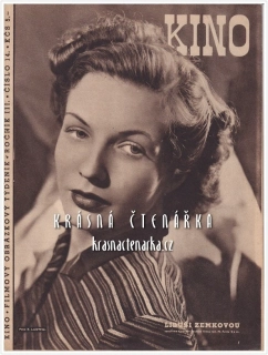 Časopis KINO 1948/14 (Film Sám a Libuše Zemková)