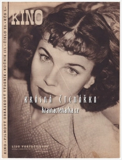 Časopis KINO 1948/20 (Film Muzikant a Lída Vostrčilová)