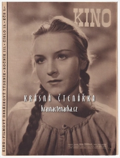 Časopis KINO 1948/15 (Film Divá Bára a Jana Dítětová)