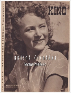 Časopis KINO 1948/18 (Film Dravci a Viola Zinková)