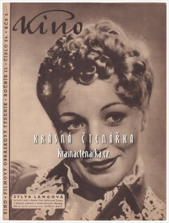 Časopis KINO 1947/24 (Film Parohy a Sylva Langová)