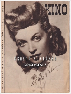 Časopis KINO 1947/45  (Taťána Vavřincová)