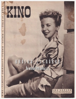 Časopis KINO 1947/47 (Vlasta Fabiánová)