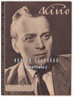Časopis KINO 1947/23 (Karel Höger a Stella Majová))