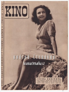 Časopis KINO 1947/27 (Jiřina Krejčová a nataša Tánská)