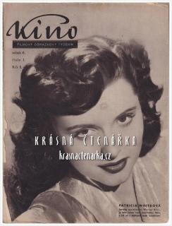 Časopis KINO 1947/01 (Stanislava Strobachová)