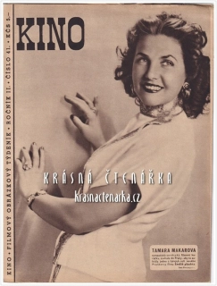 Časopis KINO 1947/41 (Hana Alenxandrová)