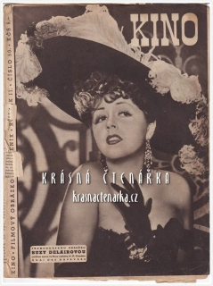 Časopis KINO 1947/50 (Suzy Delair)