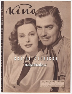 Časopis KINO 1947/20 (Hedy Lmarr a Clark Gable)