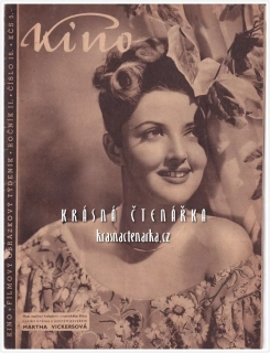 Časopis KINO 1947/16 (Martha Vickers)