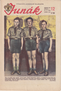 JUNÁK, Týdeník junácké mládeže 1946/12