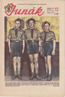 JUNÁK, Týdeník junácké mládeže 1946/12
