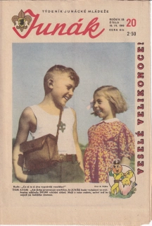 JUNÁK, Týdeník junácké mládeže 1946/20