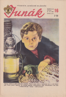 JUNÁK, Týdeník junácké mládeže 1946/16