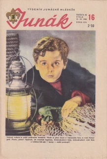 JUNÁK, Týdeník junácké mládeže 1946/16