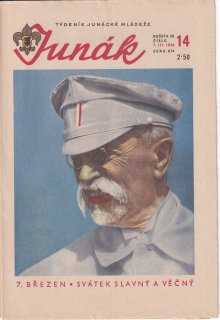 JUNÁK, Týdeník junácké mládeže 1946/14